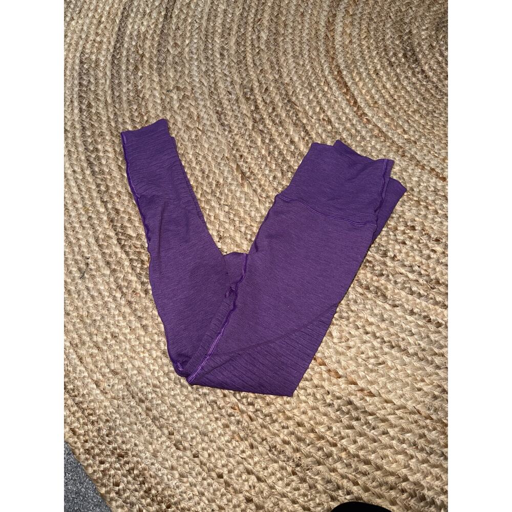 Alphalete seamless purple leggings size small